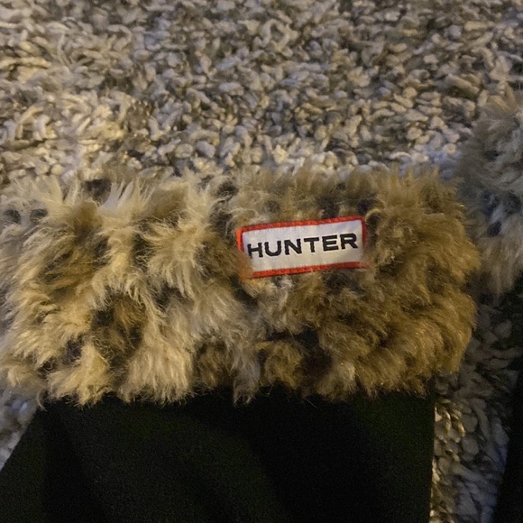 Hunter boot socks, leopard mid calf - Picture 2 of 2